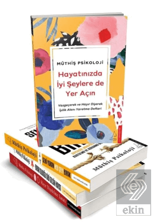 Müthiş Psikoloji 3 Kitap Set Defter Hediyeli