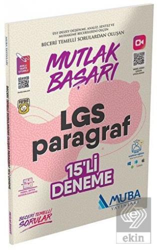 Mutlak Başarı LGS Paragraf 15'li Deneme
