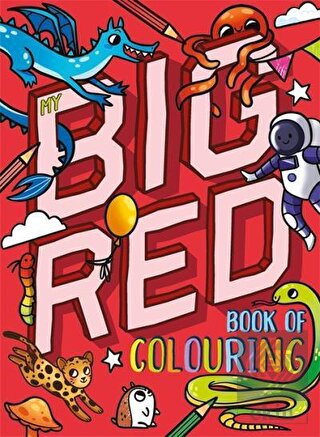 My Big Red Book Of Colouring