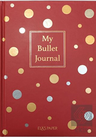 My Bullet Journal - Confetti Kırmızı