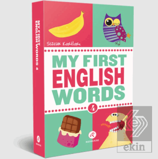 My First English Words 4 (Sözcük Kartları)
