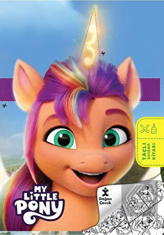 My Little Pony Taçlı Boyama Kitabı