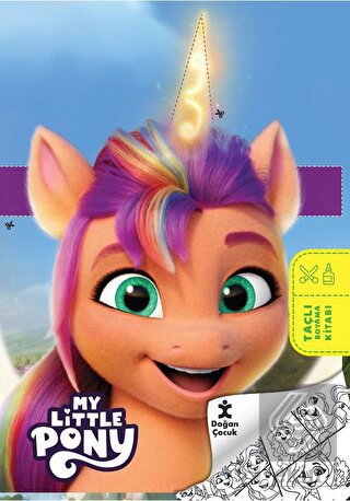 My Little Pony Taçlı Boyama Kitabı