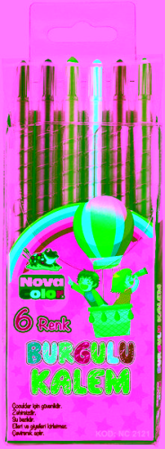 N.COLOR BURGULU KALEM