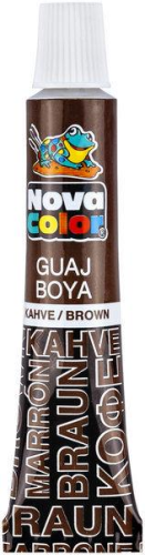 N.COLOR GUAJ BOYA TÜP (DZ.LIK) KAHVE
