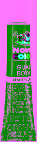 N.COLOR GUAJ BOYA TÜP (DZ.LIK) SİYAH