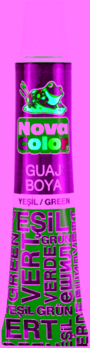 N.COLOR GUAJ BOYA TÜP (DZ.LIK) YEŞİL