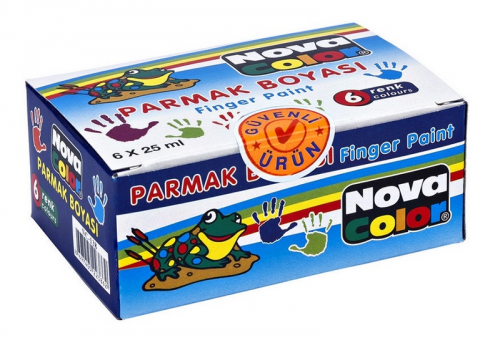 N.COLOR PARMAK BOYASI 6 LI TAKIM 25cc