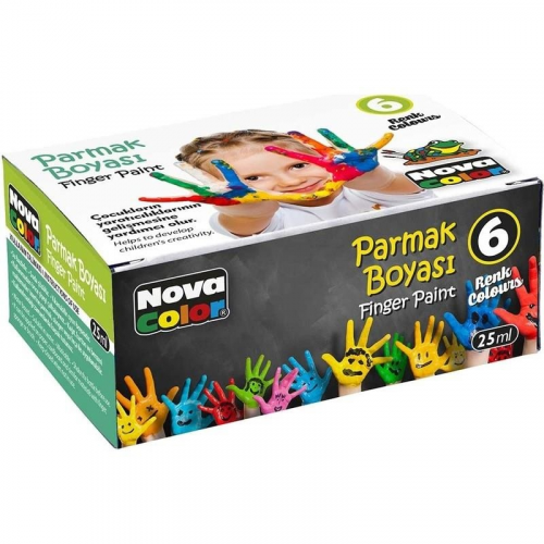 N.COLOR PARMAK BOYASI 6 LI TAKIM 25cc