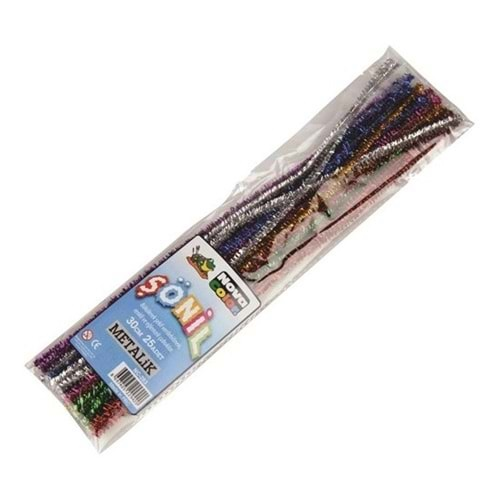 N.COLOR ŞÖNİL 30 CM.SİMLİ 25 Lİ PAKET