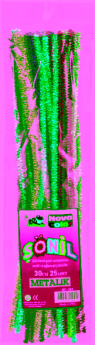 N.COLOR ŞÖNİL 30 CM.SİMLİ 25 Lİ PAKET