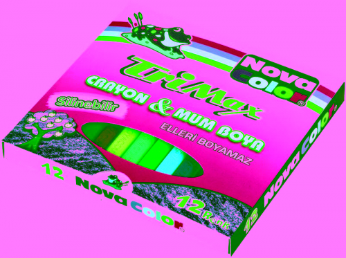 N.COLOR TRİMAX MUM BOYA (ÜÇGEN)