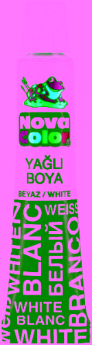 N.COLOR YAGLI BOYA TUP(DZ.LIK)BEYAZ