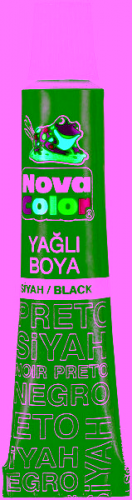 N.COLOR YAĞLI BOYA TÜP (DZ.LİK) SİYAH