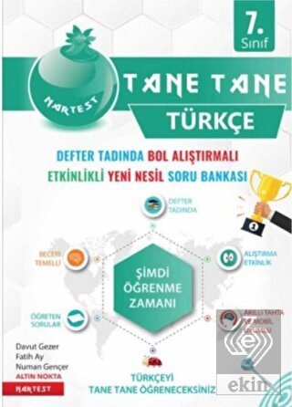 Nartest 7.Sınıf Tane Tane Türkçe Soru Bankası