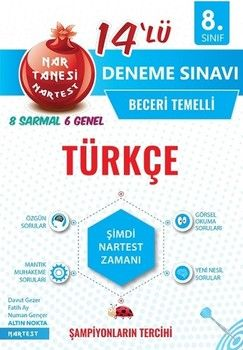 Nartest 8.Sınıf Mavi Seri Türkçe Deneme