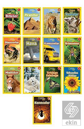 National Geographic Kids Okuma Serisi Seviye 1 Set