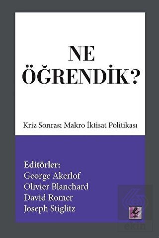 Ne Öğrendik?