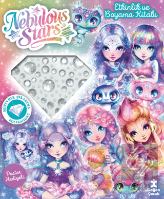 Nebulous Stars - Mücevher Koleksiyonu Etkinlik ve Boyama Kitabı