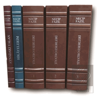 Necip Fazıl Kutulu Set Edebiyat (Deri Cilt)