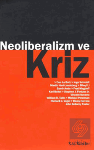 Neoliberalizm ve Kriz