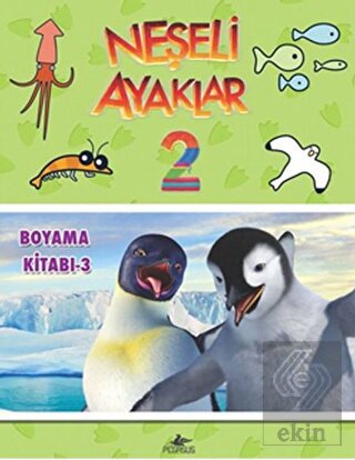 Neşeli Ayaklar 2 - Boyama Kitabı 3