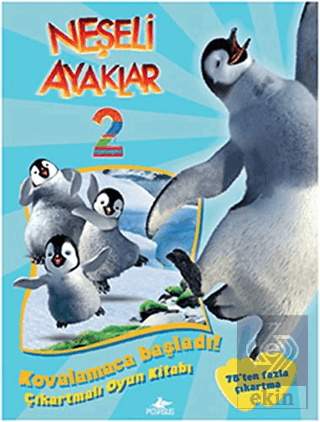 Neşeli Ayaklar 2 - Çıkartmalı Oyun Kitabı