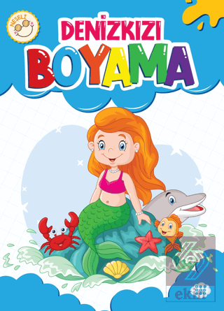 Neşeli Denizkızı Boyama