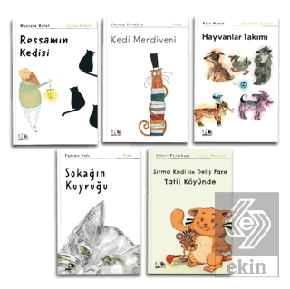Nesin Yayınevi Kedili Kitaplar Seti