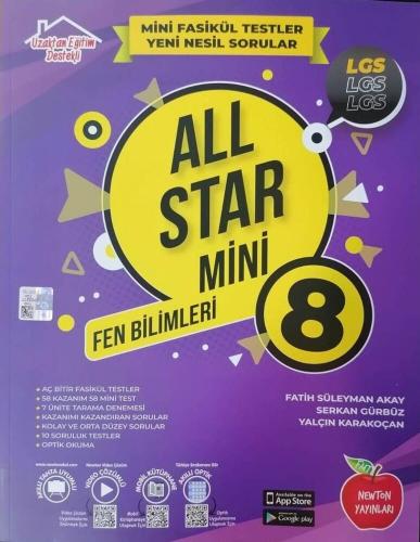 8. Sınıf All Star Mini Fen Bilimleri Newton Yayınl