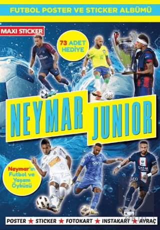 Neymar Juiıor Poster ve Sticker Albümü 006