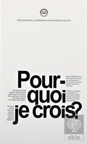 Niçin İnanıyorum Fransızca