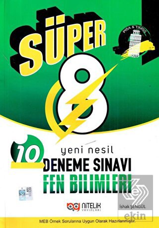 Nitelik 8. Sınıf Süper Deneme Fen Bilimleri