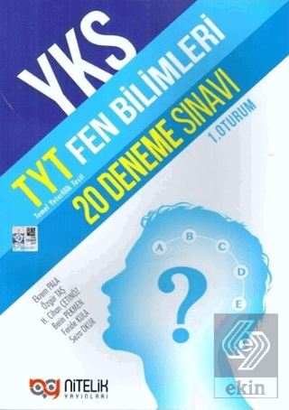 YKS TYT Fen Bilimleri 20 Deneme Sınavı (1. Oturum) Ekrem Pala Nitelik 