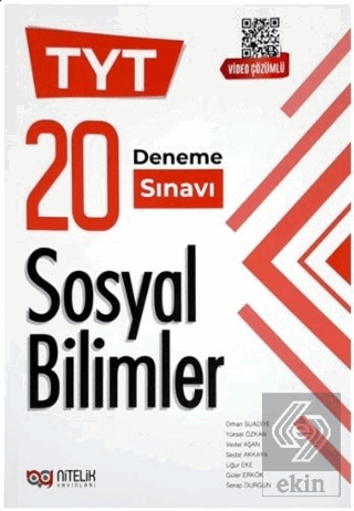 Nitelik YKS TYT Sosyal Bilimler 20 Deneme Video Çö