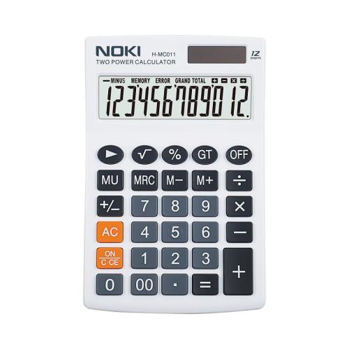 NOKİ HESAP MAKİNESİ BEYAZ H-MC011