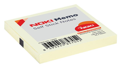 Noki Memo 75X75 NO:12007 SARI 100 YAPRAK