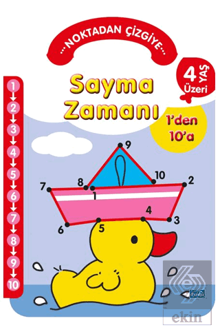 Noktadan Çizgiye Sayma Zamanı 1den 10a