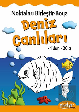 Noktaları Birleştir-Boya Deniz Canlıları-1'den 30'