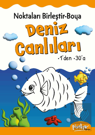 Noktaları Birleştir-Boya Deniz Canlıları-1'den 30'