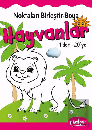 Noktaları Birleştir-Boya Hayvanlar-1'den 20'ye