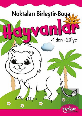 Noktaları Birleştir-Boya Hayvanlar-1'den 20'ye
