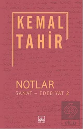 Notlar / Sanat - Edebiyat 2