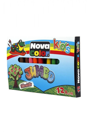 Nova Color JUMBO MUM BOYA 12 Lİ