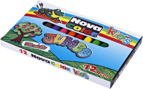 Nova Color JUMBO MUM BOYA 12 Lİ