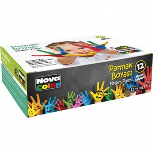 Nova Color Parmak Boyası 12 Renk