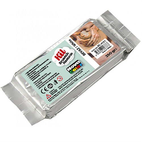 NOVACOLOR KİL 250 GRAM BEYAZ