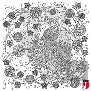 Nuh'un Gemisi Tavus Kuşu Tuval Boyama