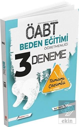 ÖABT Beden Eğitimi Öğretmenliği 3 Deneme Çözümlü