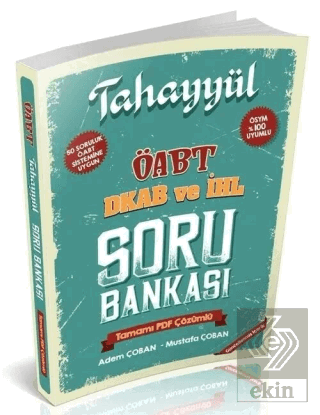 ÖABT Din Kültürü ve Ahlak Bilgisi Öğretmenliği Soru Bankası Çözümlü